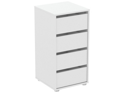 Demeyere, Demeyere Kommode, Höhe 76 cm, Block mit 4 Schubladen HILLUR
