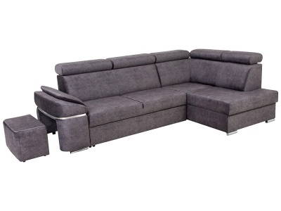 undefined, Ecksofa CALGARY Stoff grau, Ecksofa CALGARY Stoff grau