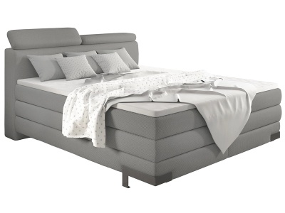 undefined, Boxspringbett KANO 140x140cm halbfest