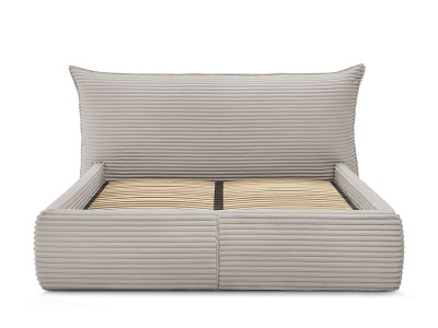 Bobochic, Bettkasten BOBOCHIC JADE 180x200cm stoff taupe