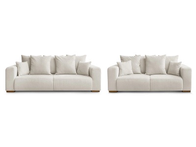 Bobochic, 2er + 3er Sofa BOBOCHIC SIDONIE
