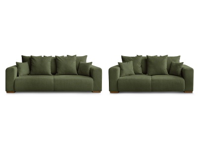 Bobochic, 2er + 3er Sofa BOBOCHIC SIDONIE