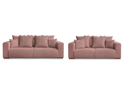 Bobochic, 2er + 3er Sofa BOBOCHIC SIDONIE