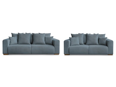 Bobochic, 2er + 3er Sofa BOBOCHIC SIDONIE
