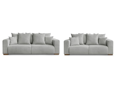 Bobochic, 2er + 3er Sofa BOBOCHIC SIDONIE