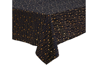 ATMOSPHERA, Tischdecke NEVA Polyester schwarz
