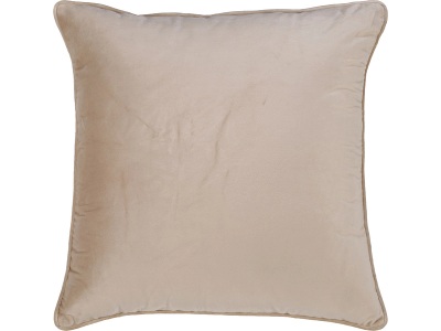 CONFORAMA, Kissenbezug VELVET 50x50cm beige unifarben