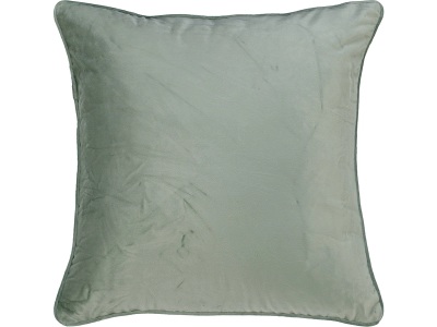 CONFORAMA, Kissenbezug VELVET 50x50cm grün unifarben