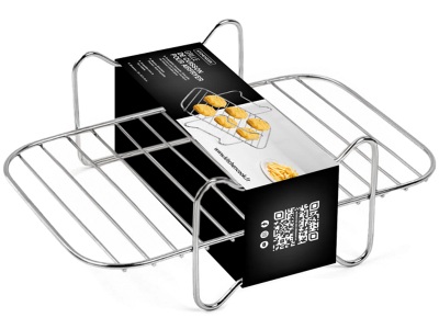 KITCHENCOOK, KITCHENCOOK Gitter für Air Fryer Grille20I