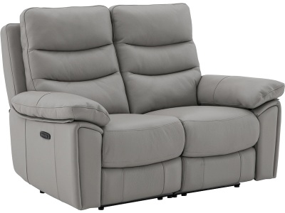 CONFORAMA, 2er Sofa ROMA Echtleder taupe