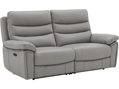 CONFORAMA, 3er Sofa ROMA Echtleder taupe