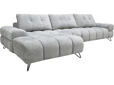 CONFORAMA, Ecksofa FARO Stoff grau, Ecksofa FARO Stoff grau