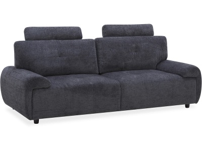 CONFORAMA, Sofa TOMMY Stoff dunkelgrau