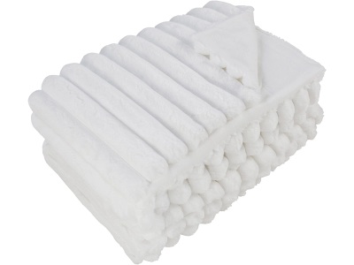 CONFORAMA, Decke STEVEN 150x200cm weiss