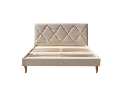Bobochic, Bett BOBOCHIC PANTHEON 160x200cm beige, Bett BOBOCHIC PANTHEON 160x200cm beige