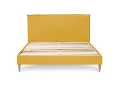 Bobochic, Bett BOBOCHIC SARY 160x200cm natürlich gelb, Bett BOBOCHIC SARY 160x200cm natürlich gelb