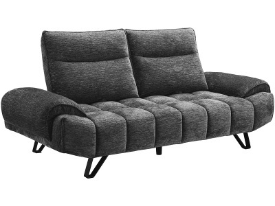 CONFORAMA, 3er Sofa JOE Stoff grau, 3er Sofa JOE Stoff grau