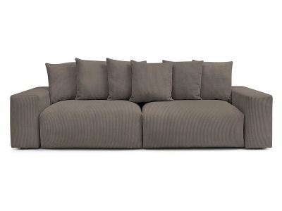 Bobochic, Sofa BOBOCHIC VOLTAIRE Cord-Stoff taupe, Sofa BOBOCHIC VOLTAIRE Cord-Stoff taupe