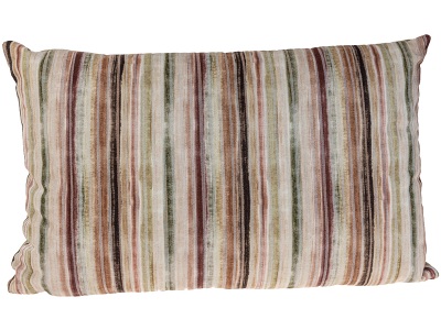 CONFORAMA, Kissen IMAN 55x35cm braun gestreift