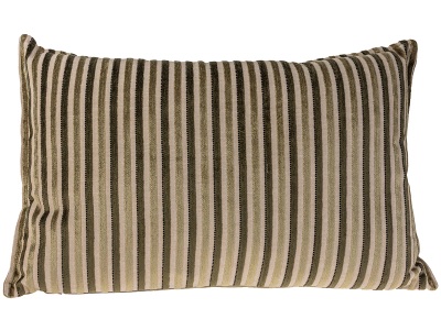 CONFORAMA, Kissen IMAN 55x35cm grün gestreift