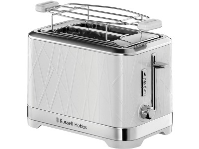 RUSSELL HOBBS, Russell Hobbs Structure weiss 28090-56 Toaster, Russell Hobbs, Toaster, RUSSELL HOBBS 28090-56 Toaster,