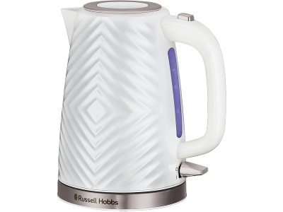 RUSSELL HOBBS, RUSSELL HOBBS Groove - Wasserkocher (1.7 l, Weiss), RUSSELL HOBBS Wasserkocher 26381-70 1.7L