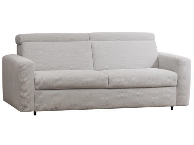 CONFORAMA, 3er Sofa MILO Stoff silver