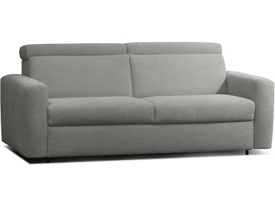 CONFORAMA, 3er Sofa MILO Stoff grau, 3er Sofa MILO Stoff grau