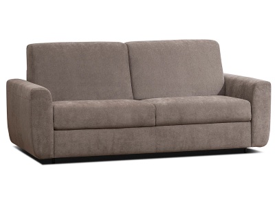 CONFORAMA, 3er Sofa LOU Stoff hellgrau
