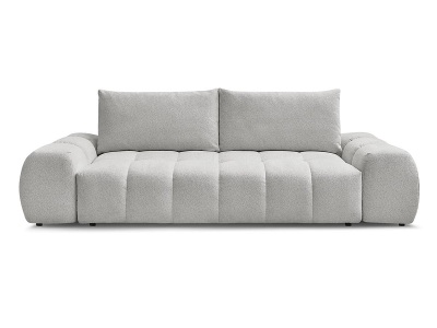 Bobochic, 3er Sofa BOBOCHIC EVEREST Stoff chiniert hellgrau