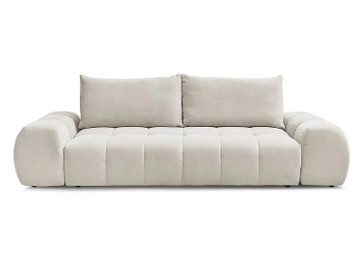 Bobochic, 3er Sofa BOBOCHIC EVEREST Stoff mit Textur beige