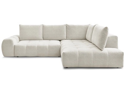 Bobochic, Ecksofa BOBOCHIC EVEREST Stoff chiniert weiss