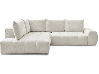 Bobochic, Ecksofa BOBOCHIC EVEREST Stoff chiniert weiss