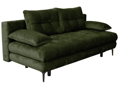 CONFORAMA, Bettsofa PERLA Stoff olivgrün, Bettsofa PERLA Stoff olivgrün