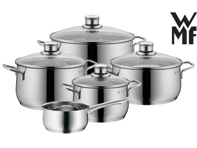 Wmf, Topf-Set Diadem Plus, 5-teilig, Topf-Set Diadem Plus, 5-teilig
