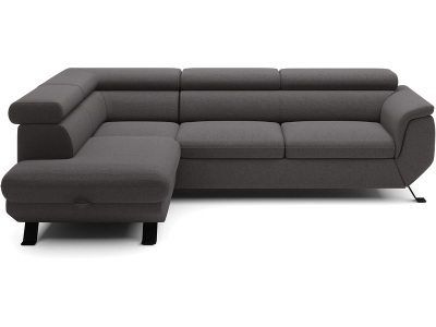 CONFORAMA, Ecksofa RAVEN Stoff anthrazit