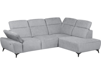 CONFORAMA, Ecksofa BELFAST Stoff grau