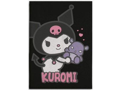 CONFORAMA, Decke KUROMI 110x150cm rosa bedruckt
