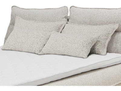 CONFORAMA, Set 4 Kissen NEBBIA 130x38cm beige unifarben