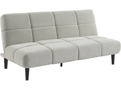 CONFORAMA, Bettsofa CALIA Polyester grau, Bettsofa CALIA Polyester grau