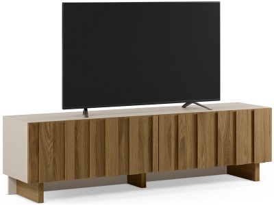 MARCKERIC, TV-Möbel MARCKERIC MARLO 180cm cremefarben