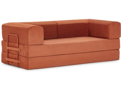 MARCKERIC, Bettsofa MARCKERIC AGNES Stoff terrakotta, Bettsofa MARCKERIC AGNES Stoff terrakotta