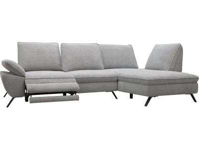 CONFORAMA, Ecksofa JACKY Stoff grau, Ecksofa JACKY Stoff grau