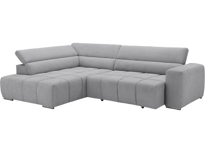 CONFORAMA, Ecksofa BERLIN Stoff grau