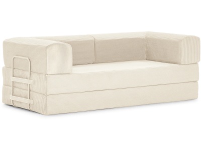 MARCKERIC, Bettsofa MARCKERIC AGNES Stoff cremefarben, Bettsofa MARCKERIC AGNES Stoff cremefarben