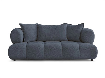 Bobochic, 2er Sofa BOBOCHIC ALYA Boucle-Stoff dunkelblau