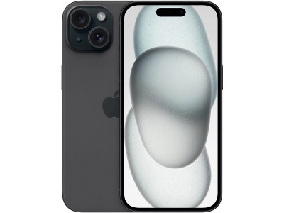 Apple, Apple - Refurbished iPhone 15 128GB Guter Zustand, Schwarz, 128 GB