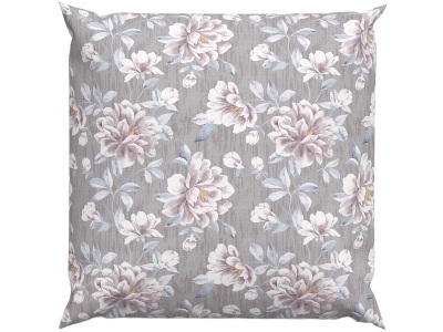 Lotus Bettwaren, Lotus Bettwaren - Bettwäsche Bambus Moana anthrazit, 65x65cm, Multicolor