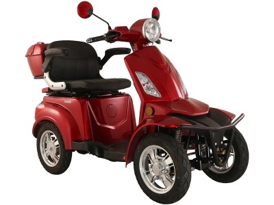 LUXXON, Luxxon, E Mobile, Luxxon E-Vierrad E4900 20 km/h, weinrot E Mobile,