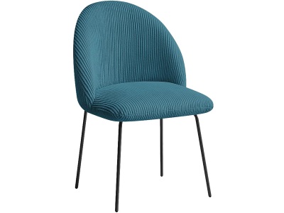 Bobochic, BOBOCHIC Stuhl LALIE Stoff dunkelblau